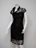robe qipao noir