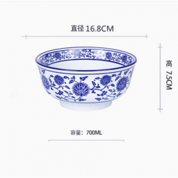 Bol grand porcelaine Chinois