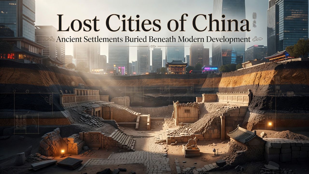 Lost Cities of China: Ancient Settlements Buried Beneath Modern Development
